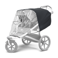 Thule Urban Glide double rain cover (Transparent/Schwarz)