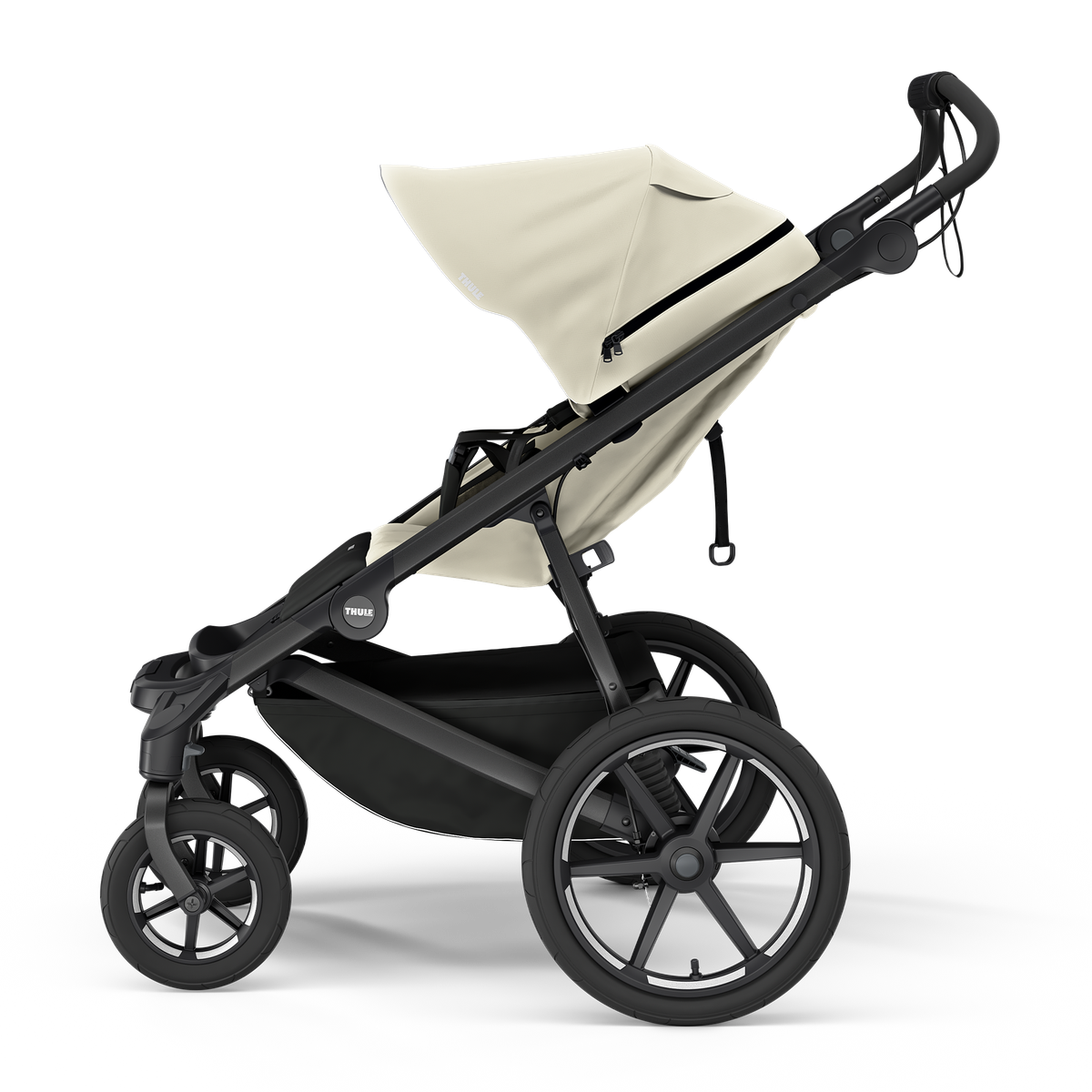 Kinderwagen Thule Urban glide 4 mit Babywanne (Soft beige/Black)