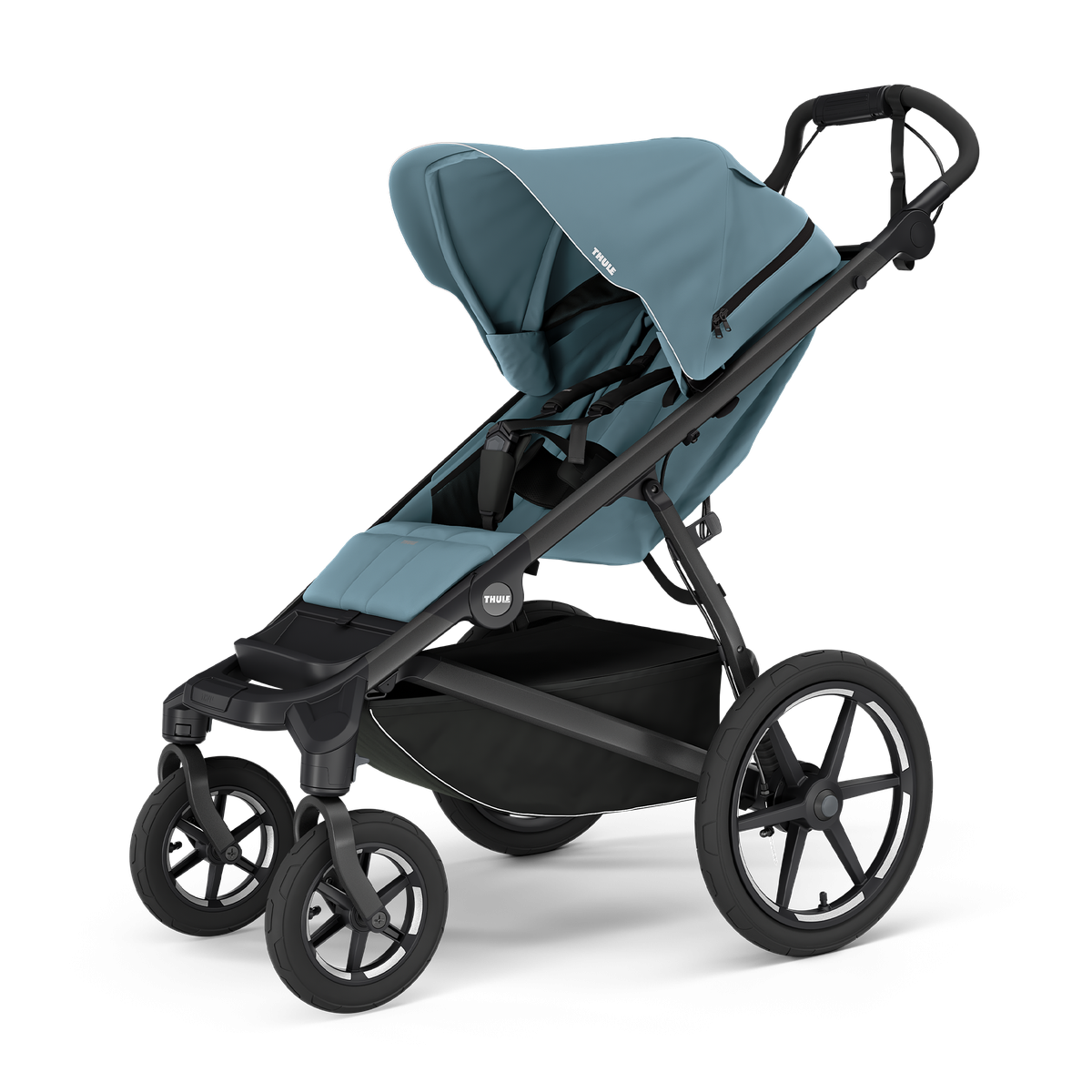 Thule Urban Glide 4 mit bassinet (Mid blue)