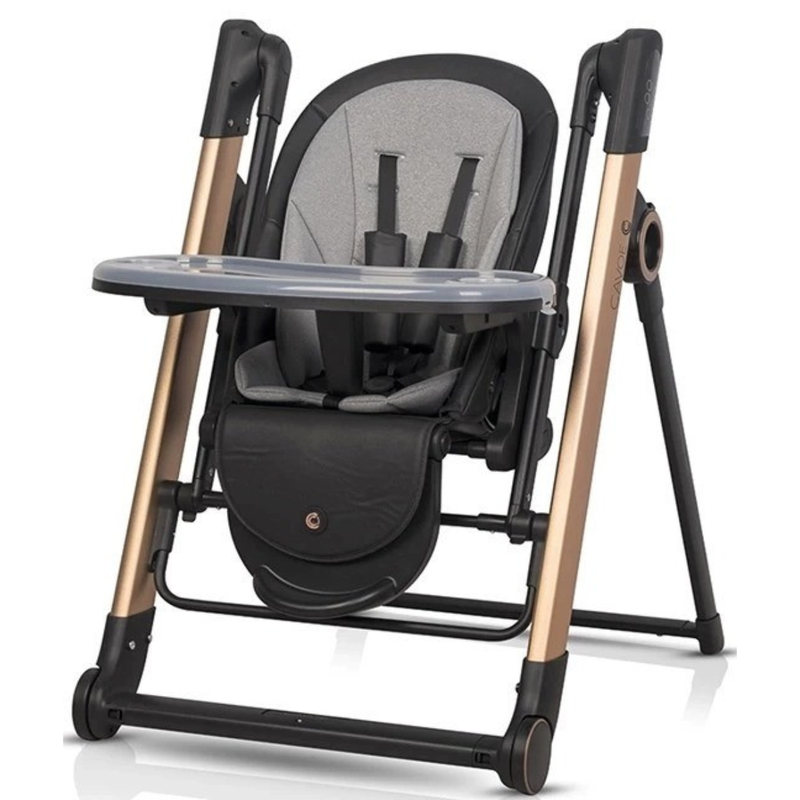 CAVOE DADA – 2-in-1 Elektrische Babyschaukel & Hochstuhl