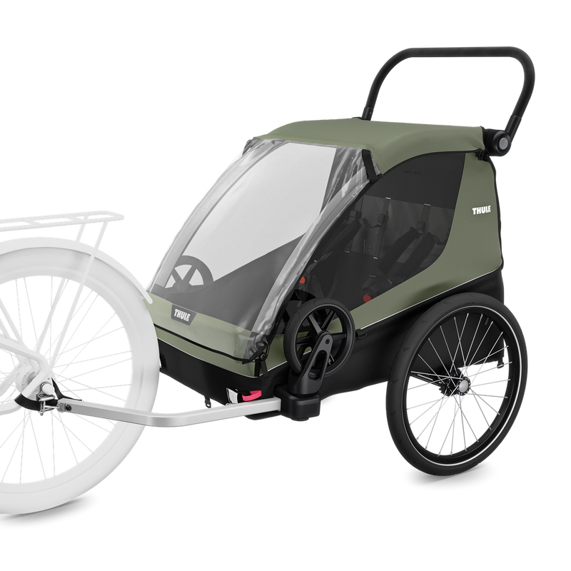 Thule Courier | Kinder Fahrradanhänger Wandelbar Lastenanhänger