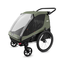 Thule Courier | Kinder Fahrradanhänger Wandelbar Lastenanhänger