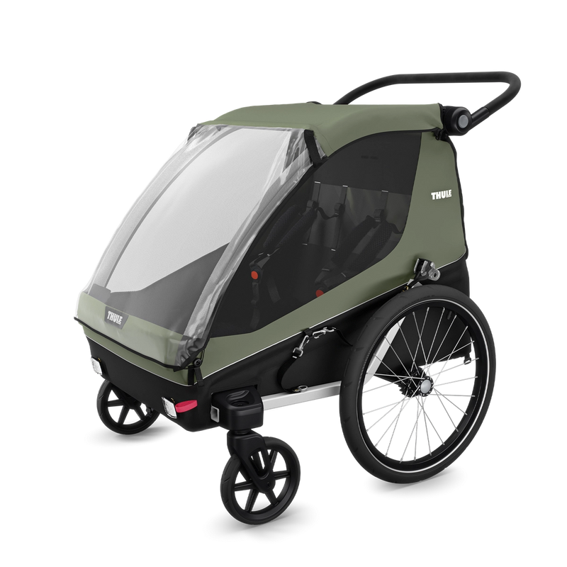Thule Courier | Kinder Fahrradanhänger Wandelbar Lastenanhänger