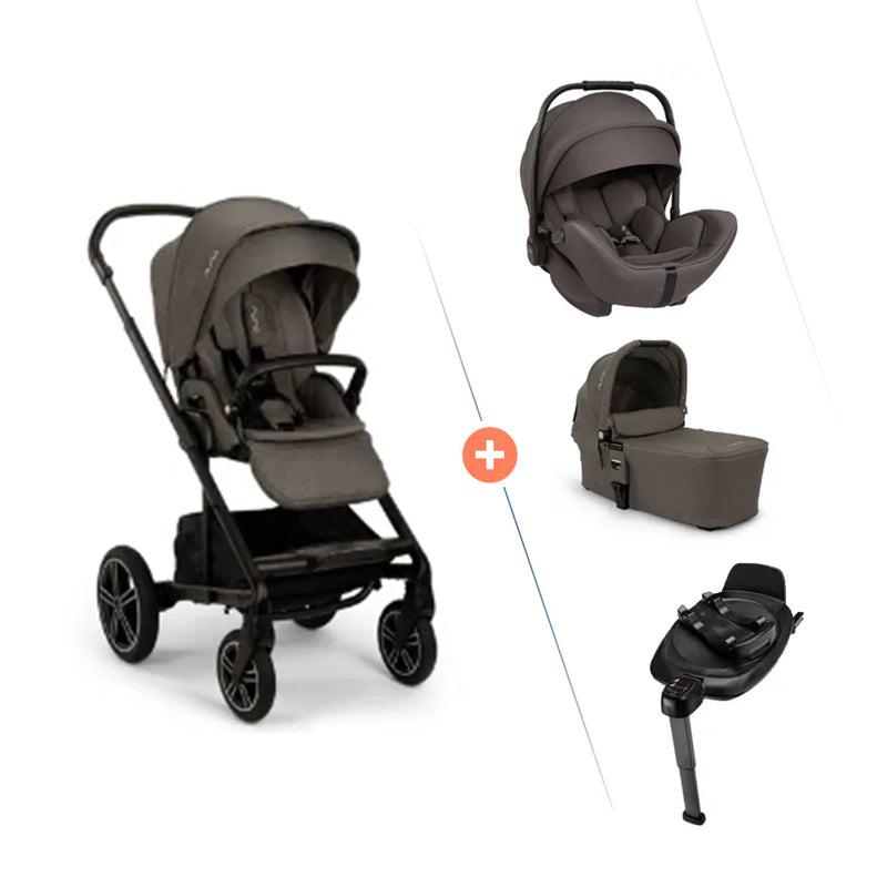 Nuna MIXX next 4in1 Set mit Arra Flex und Nuna Base 360 (Thunder)