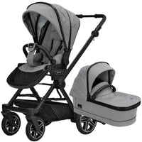 Hartan Kombikinderwagen-Set IVY GTR (707 Natur) mit Cybex Cloud T i-Size und Base T