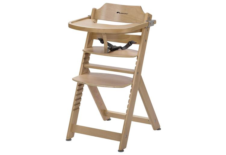 Safety 1st Timba Basic | Mitwachsender Holz Hochstuhl
