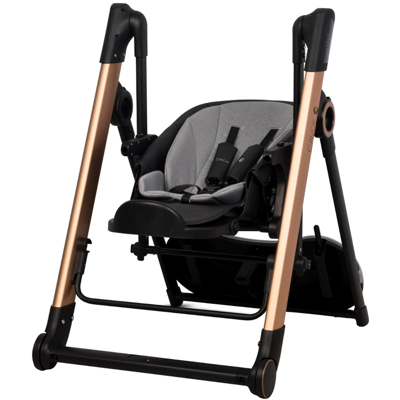 CAVOE DADA – 2-in-1 Elektrische Babyschaukel & Hochstuhl