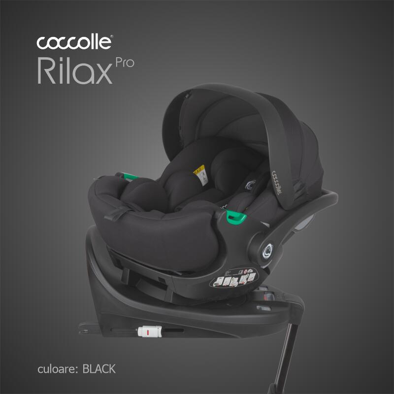 Coccolle Serry 4in1 Kinderwagen-Set mit Relax i-Size Babyschale und i-Size Isofix-Basis 360