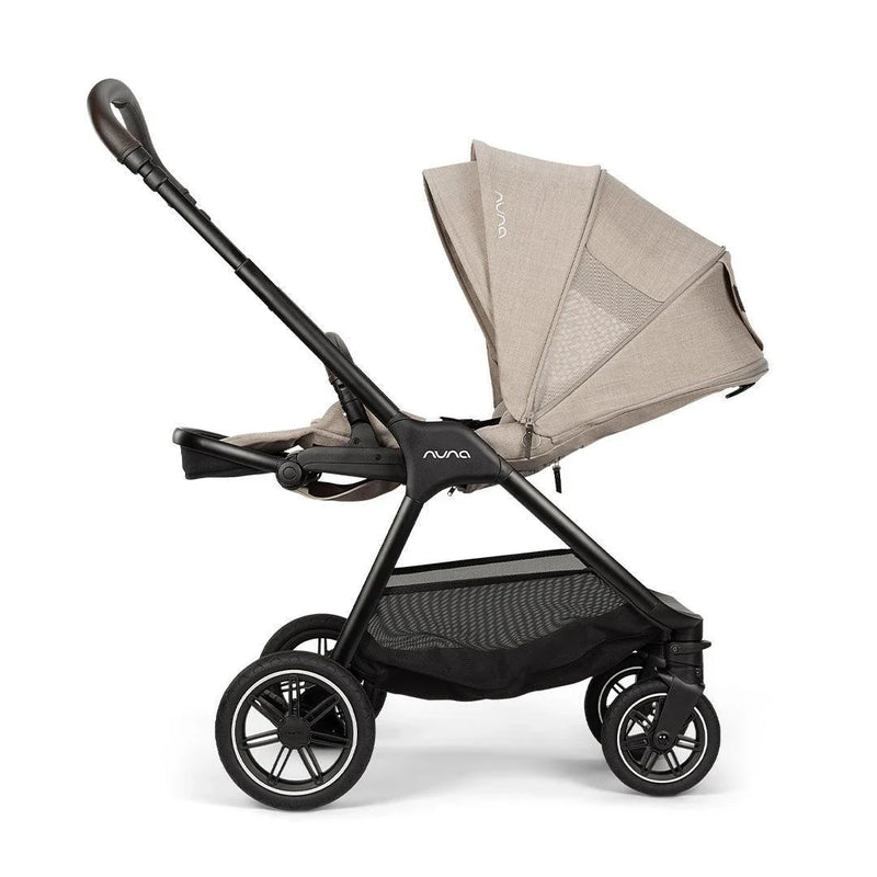 Nuna Triv NEXT Kombikinderwagen Set – Inklusive Babywanne, Arra Flex Babyschale & 360° Base