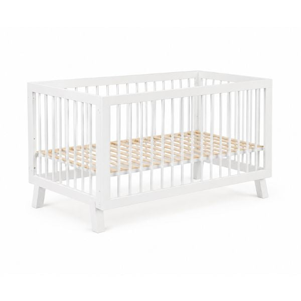 Babybett Alexander 140 x 70 cm Weiss, umbaubar zum Kleinkinderbett