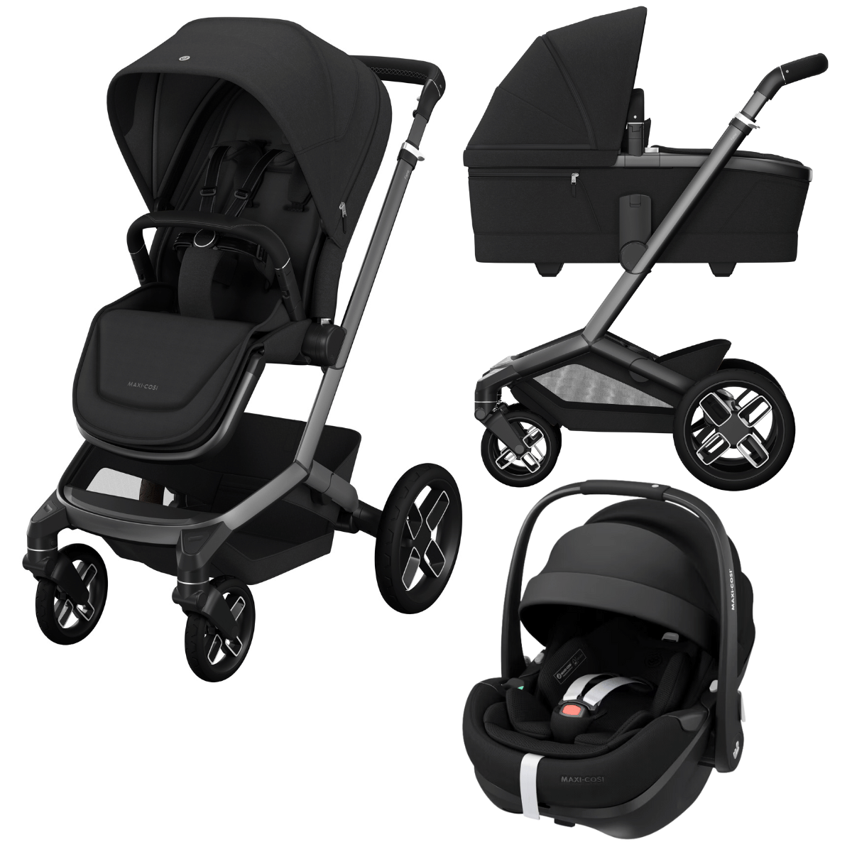 Kombikinderwagen Maxi Cosi Fame 3in1 Set