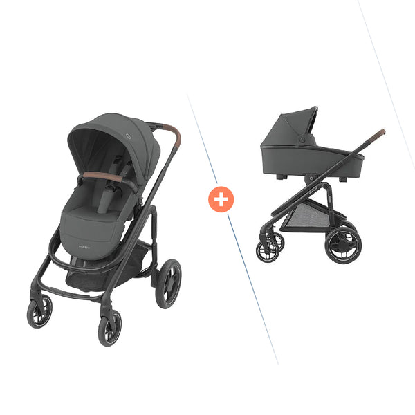 Kinderwagen MAXI-COSI Plaza Plus 2in1 (Essential graphite)
