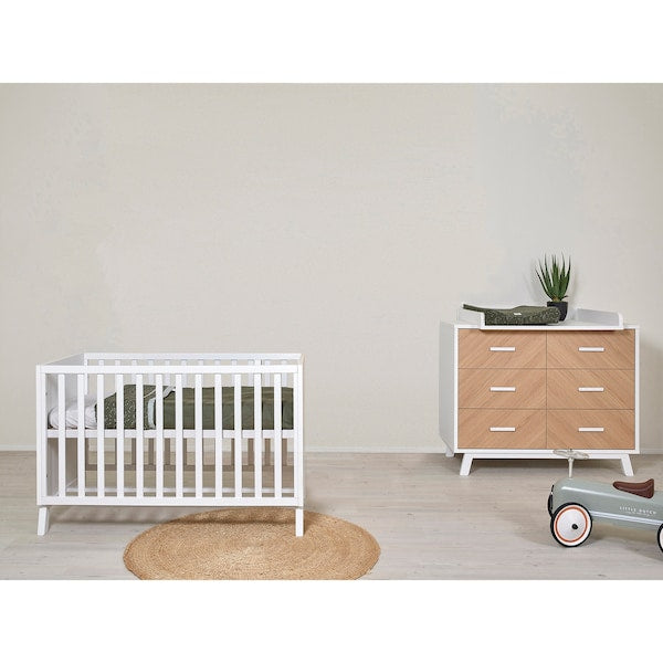 Schardt 2-tlg. Babyzimmer Venice Fishbone White