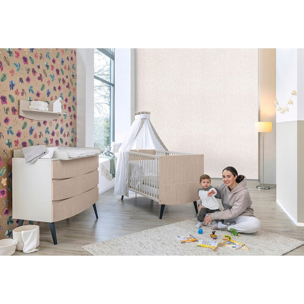 2-tlg. Babyzimmer Smile carat beige