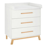 2-tlg. Babyzimmer Venice mit Babybett Haus white / geölt