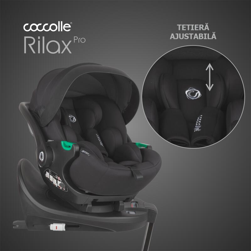 Coccolle Serry 4in1 Kinderwagen-Set mit Relax i-Size Babyschale und i-Size Isofix-Basis 360