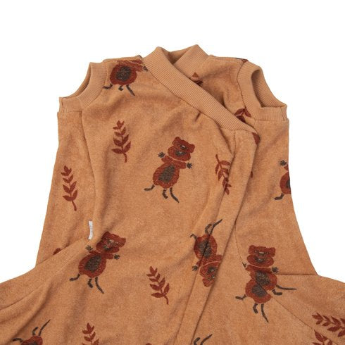 Zewi Decke mit Gilet 90x200 (Copper Quokka)