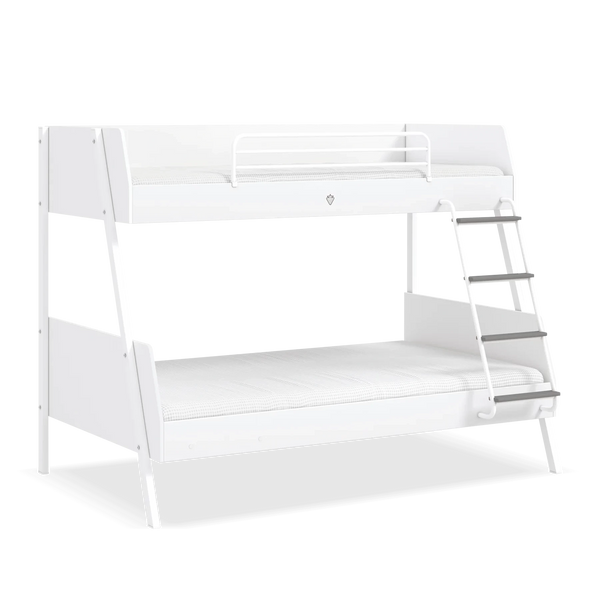 Cilek Etagenbett Set mit Matratze (Weiss)