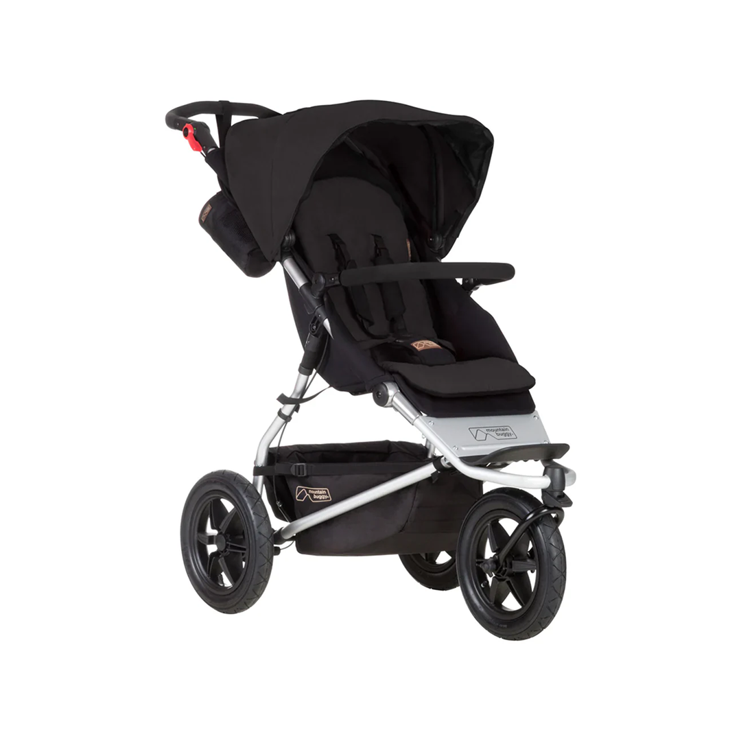 Kinderwagen Mountain Buggy Urban Jungle 2in1 mit coccon softwanne (Black)