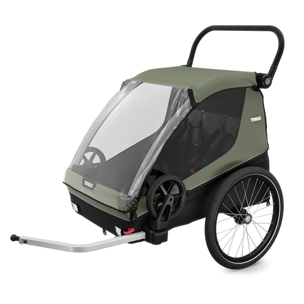 Thule Courier | Kinder Fahrradanhänger Wandelbar Lastenanhänger