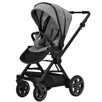 Hartan Kombikinderwagen-Set IVY GTR (707 Natur) mit Cybex Cloud T i-Size und Base T