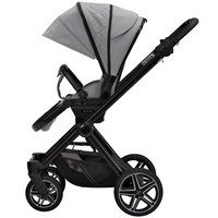 Hartan Kombikinderwagen-Set IVY GTR (707 Natur) mit Cybex Cloud T i-Size und Base T