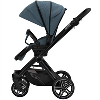 Hartan Kombikinderwagen-Set IVY GTR (710 Azur) mit Cybex Cloud T i-Size und Base T