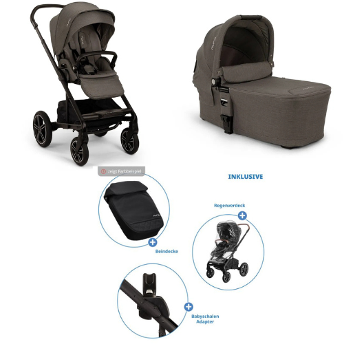 Nuna MIXX next 2in1 Kinderwagen mit Babywanne