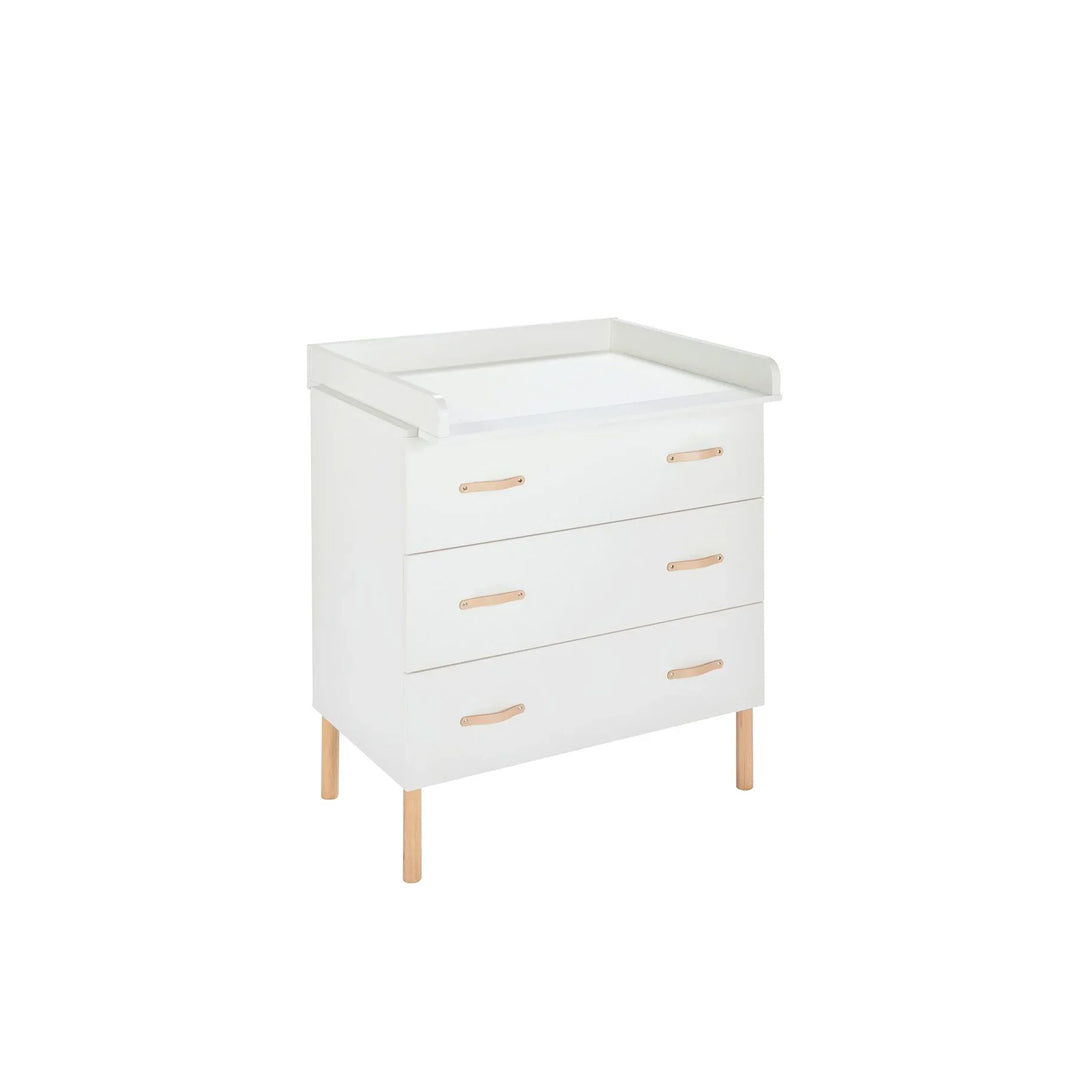 Schardt Melody black Wickelkommode Dekor (Weiss)