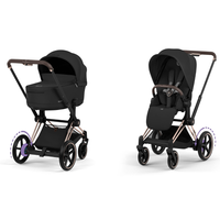 Cybex ePriam 5 Comfort 4in1 inkl. faltbare Babywanne | Kinderwagen Neue Generation