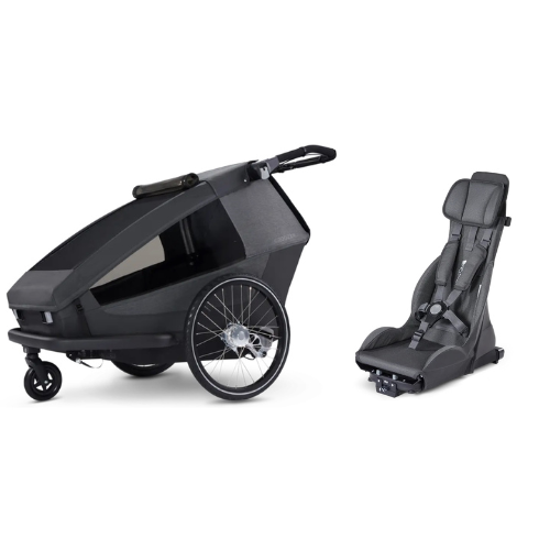 CROOZER Yuuna | Modularer Fahrradanhänger Premium-Sitz