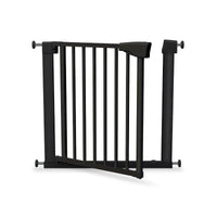 Tulano Guardian Sicherheitstor 75-110 cm ohne Bohren – Schwarz – Ansicht 1