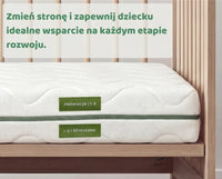 Bambusmatratze 120×60×10 cm mit DuoCore und Aqua-Protector-Bezug