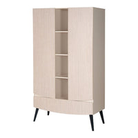 Schardt 3-tlg. Babyzimmer Smile mit 2-türigem Kleiderschrank carat beige