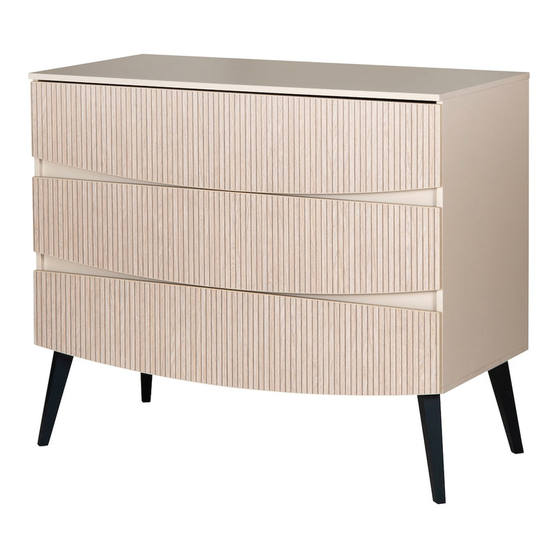 Schardt 3-tlg. Babyzimmer Smile mit 2-türigem Kleiderschrank carat beige