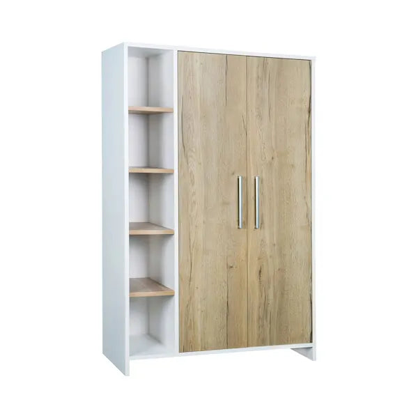 3-tlg. Babyzimmer Eco Plus mit 2-türigem Kleiderschrank