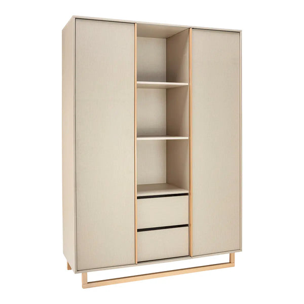 Schardt Terry Schrank 2 Türen mit Mittelregal Dekor Textil