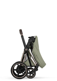 CYBEX e-Priam Style Collection Rosegold Rahmen 4in1 Set Faltbare Babywanne & Cloud T i-Size Plus mit Base T 360