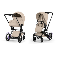 Cybex ePriam 5 Comfort 4in1 inkl. faltbare Babywanne | Kinderwagen Neue Generation
