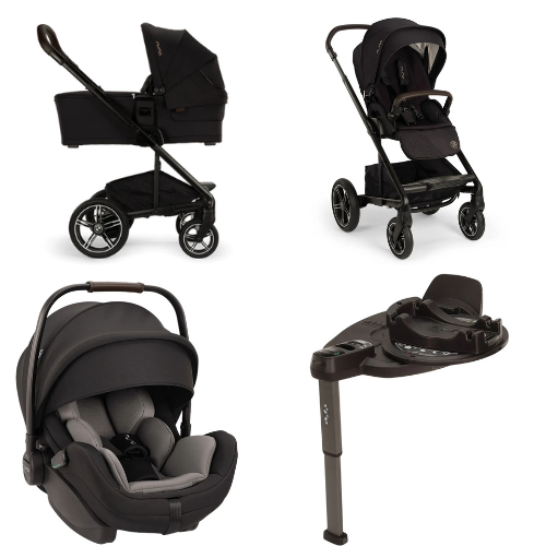 Nuna MIXX Next BMW | 4in1 Kinderwagen Set Allrad-Federung Liegefunktion