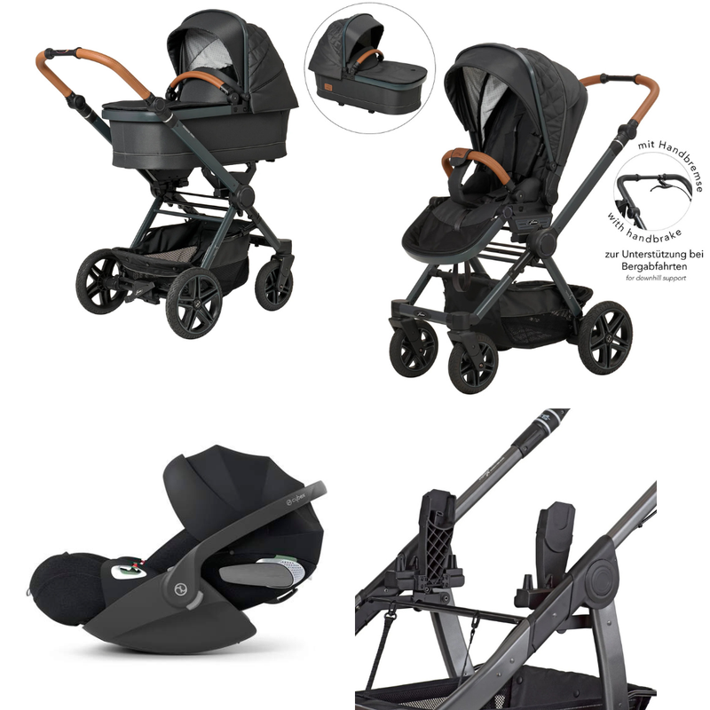 Hartan T2 City 3in1 Kinderwagen mit Handbremse