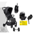 MOON Buggy ZOÉ  3in1 (Anthrazit / Nuna Pipa Next und Base Next)