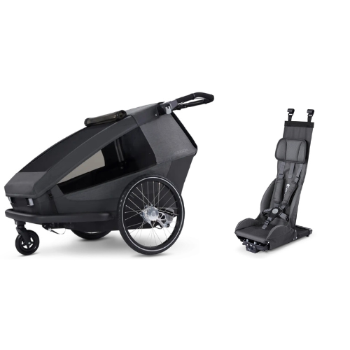 CROOZER Yuuna  Anhänger mit Basis-Sitz