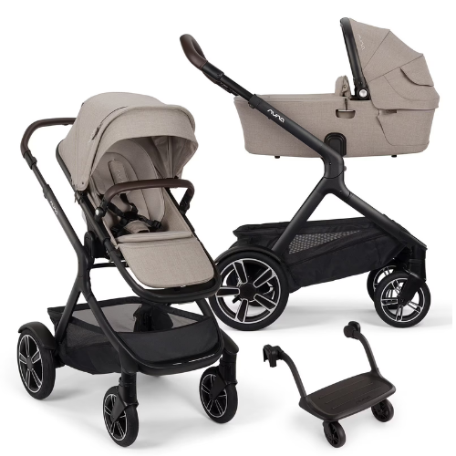 Nuna DEMI next Kinderwagen 2in1 mit Magnetverschluss  inkl. Adapter, Regenschutz und Trittbrett, Modell 2026