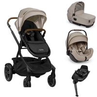 Nuna DEMI Grow Kinderwagen 4in1 Set mit Nuna ARRA flex und BASE next (Timber/Chateau)