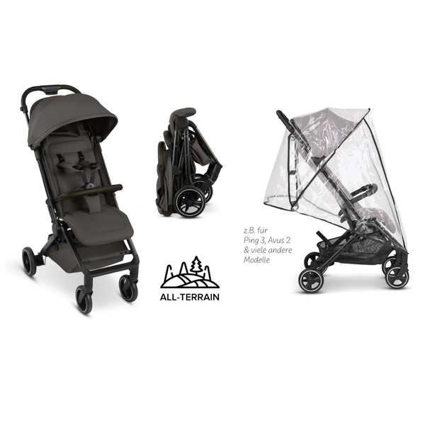 ABC Design Ping 4 Trekking mit Regenschutz