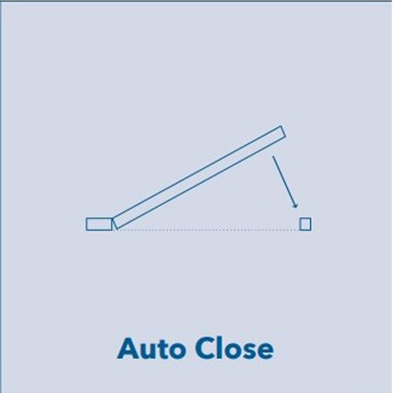 BETTACARE Auto-Close Türschutzgitter 75