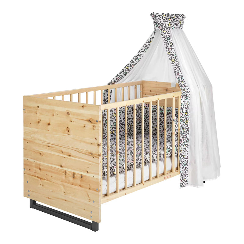 Schardt Kombi-Kinderbett Zirbenholz mit Bettkasten