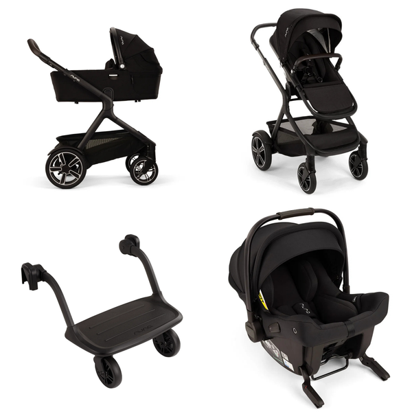 Nuna DEMI next mit Babywanne und PIPA urbn Babyschale im Set