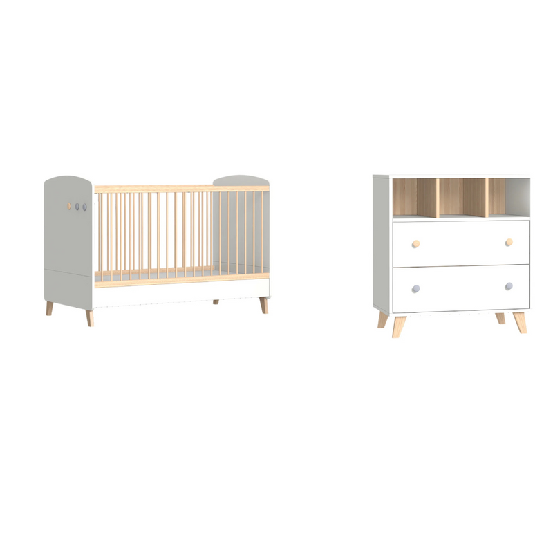 Babyzimmer BISAL Colette 2in1